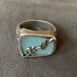 Silpada .925 Sterling silver and quartz ring